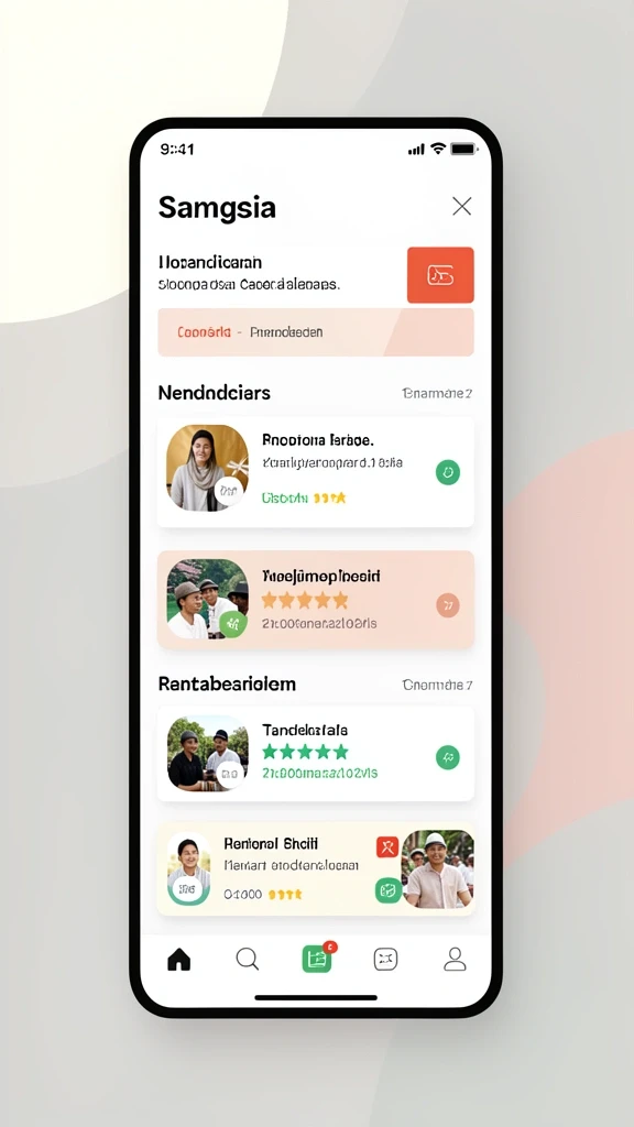 argatoto - Tampilan antarmuka yang menarik dan intuitif.