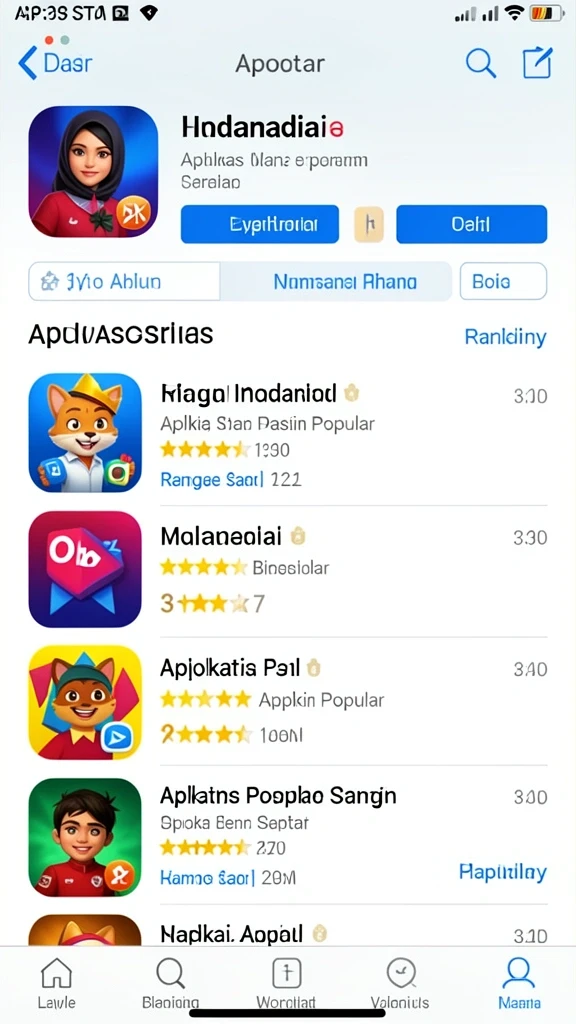 brutal77 - Tampilan antarmuka yang menarik dan informatif.