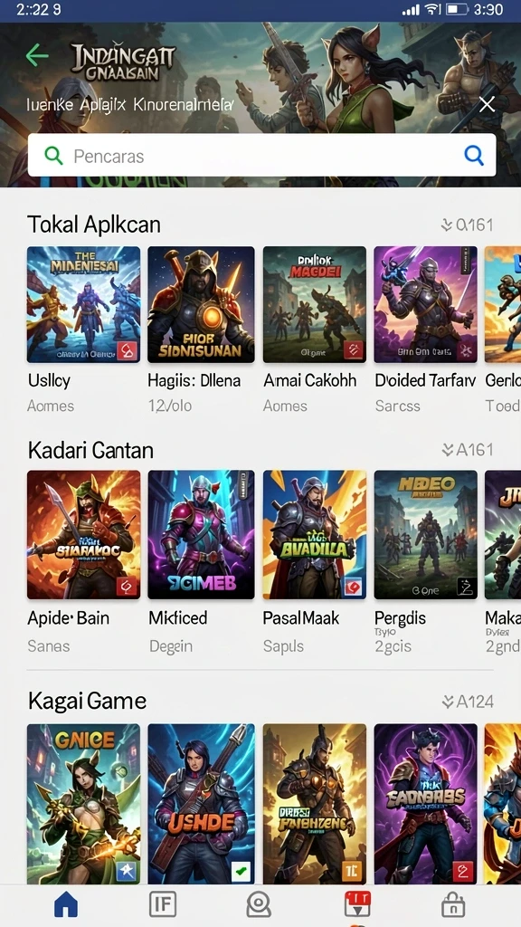 mg525 - Tampilan awal permainan yang menakjubkan.