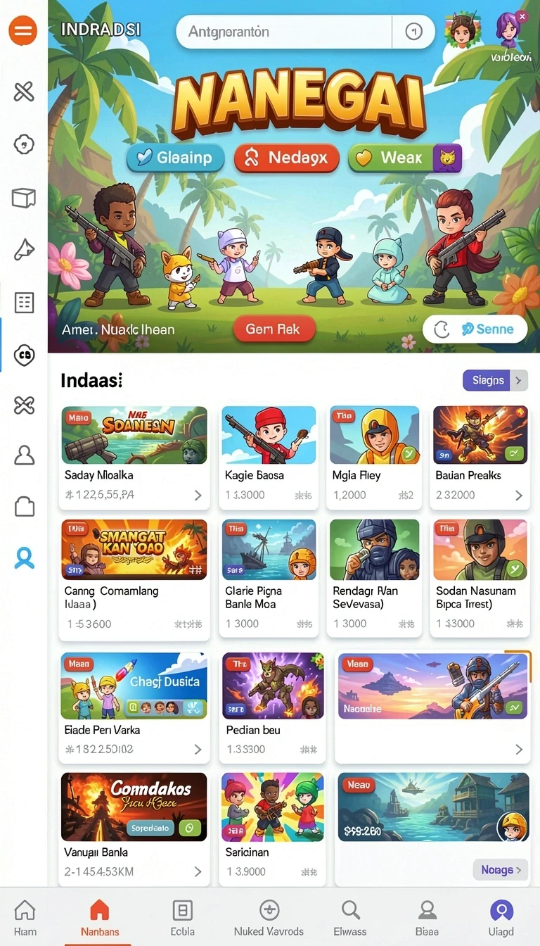 ovo99 - Screenshot menampilkan antarmuka permainan yang menarik.