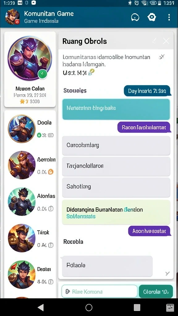 pelamis77 - Screenshot menunjukkan karakter utama dalam aksi.