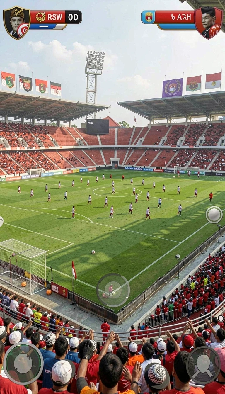 rk77 - Tampilan antarmuka yang sederhana namun menarik.